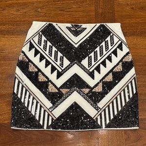 NWT Expresss Sequin Mini Skirt, Size XS